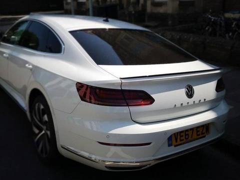 国外偶遇新款大众CC，外观比国内CC好看多了！