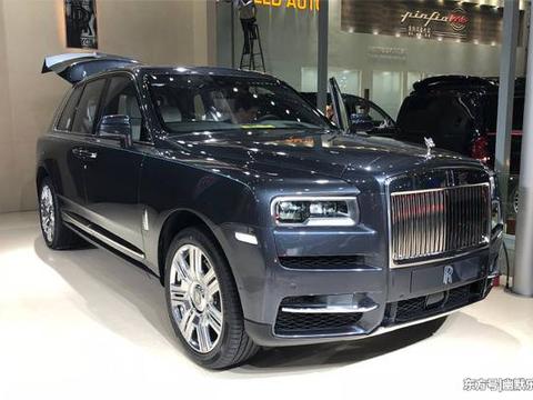 库里南亮相深港澳车展完成国内首秀，每一寸都是金钱的味道！