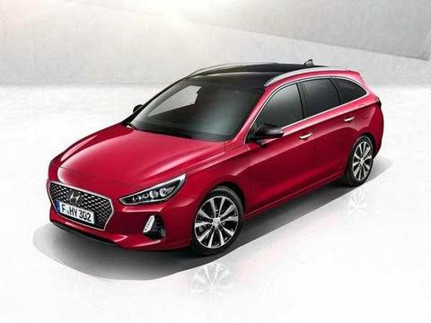 现代官方再度发布了一组全新i30旅行版的官方图片