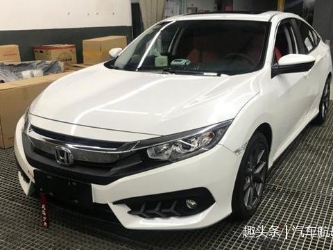 鱼骨灯，红内饰，星空顶！这是我见过的最骚气的十代思域改装案例