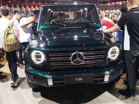 实拍19款奔驰G500越野车 超强越野性能