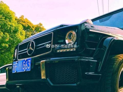 南通奔驰G63，三连号！强迫症表示很顺