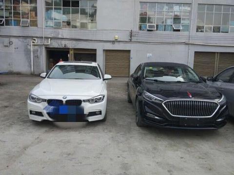 当红旗H5停在宝马旁边, 终于知道为什么开红旗比开宝马有面子