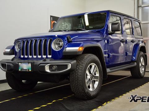 牧马人撒哈拉贴XPEL隐形车衣