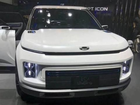 吉利新车比路虎漂亮，另带一只机器狗，车标更美了！