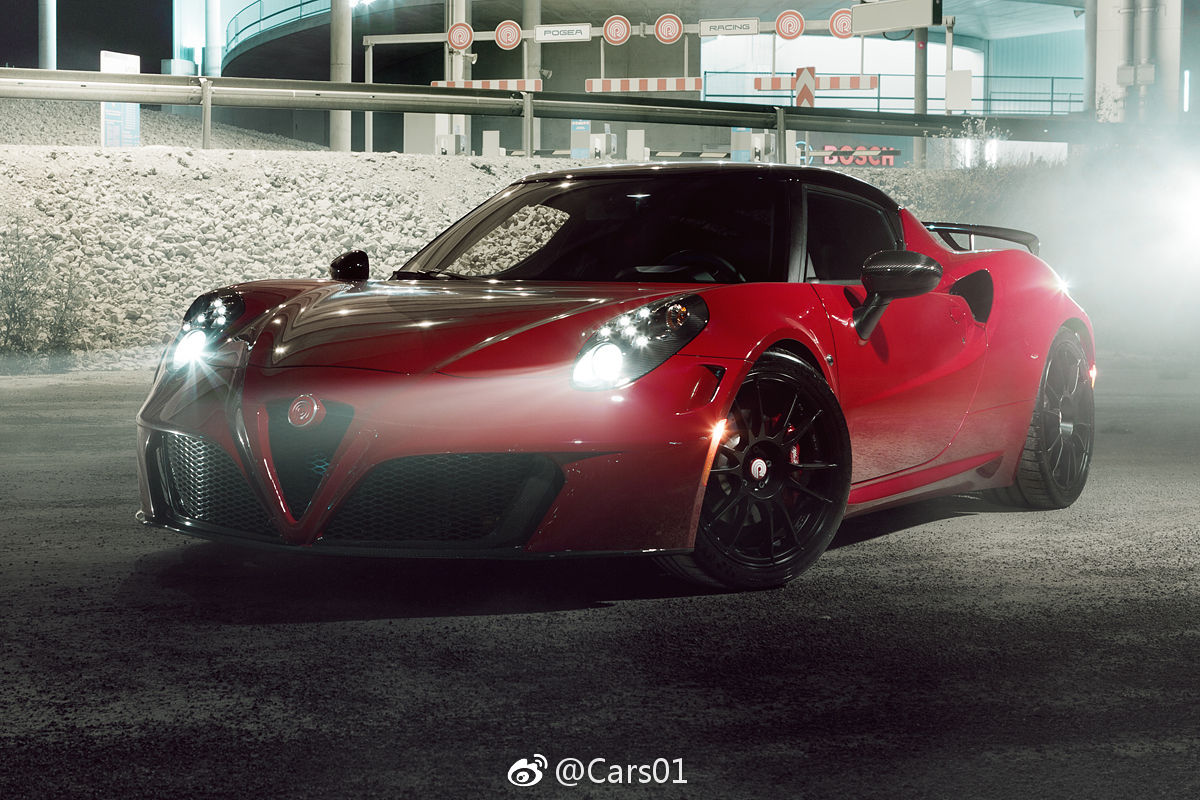Pogea Racing改装阿尔法罗密欧4C案例!