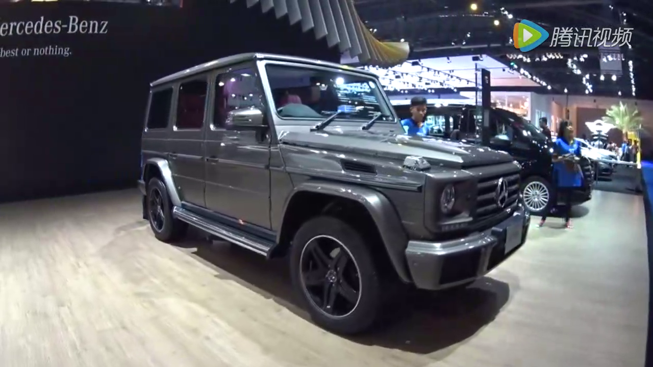 奔驰新车G350d正式亮相广州车展 硬派“方盒子”