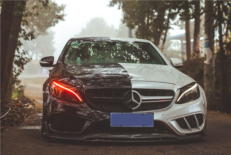 车友改装被勒令还原3次,仍坚持打造熊猫色奔驰C200L案例