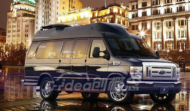 商务接待、居家旅行两用商务车,福特E350改装豪华内饰!
