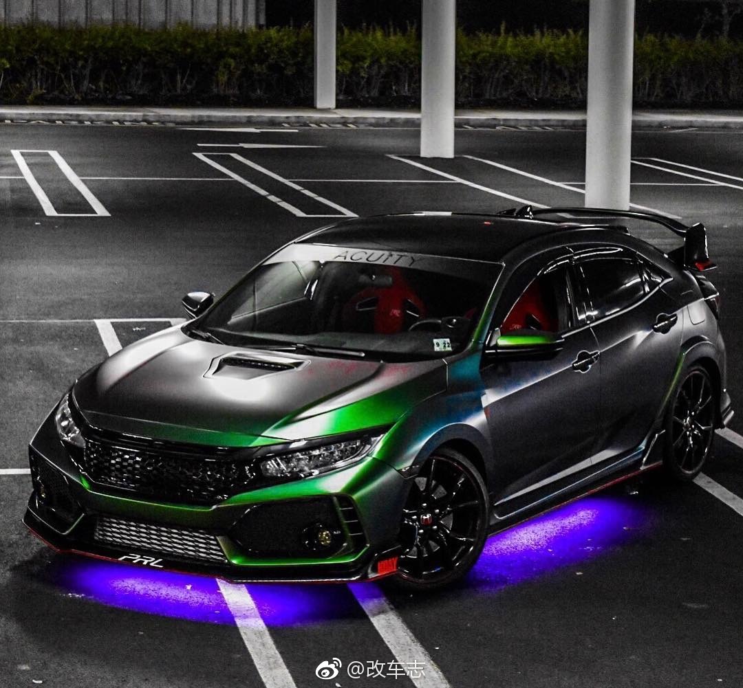 "变色龙"本田思域type-r fk8改装案例