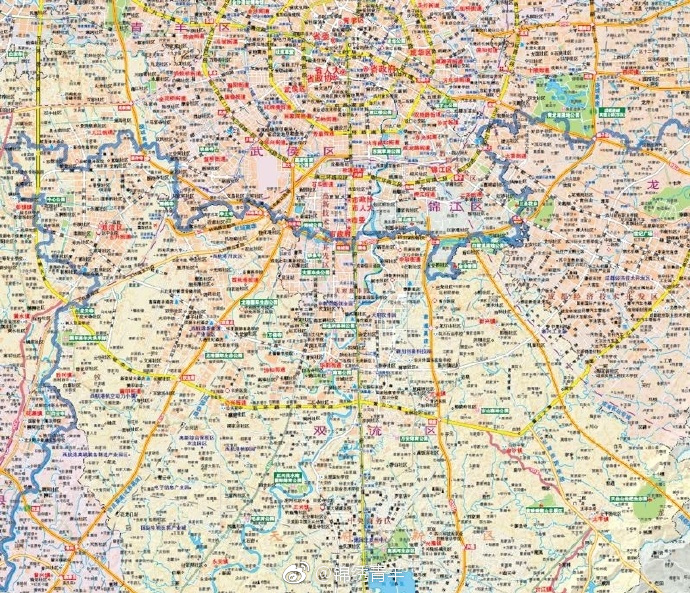 《成都市六环地图》正式发行!看看你家在哪