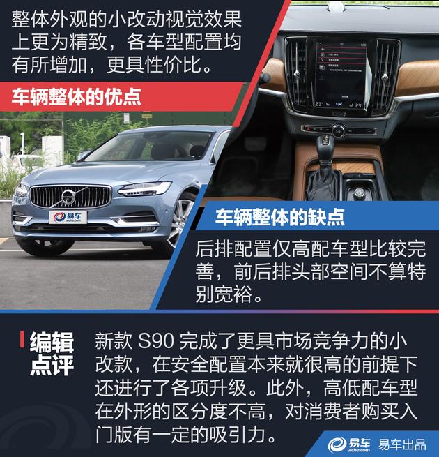 抢先实拍沃尔沃新款S90 智能安全系统再升级