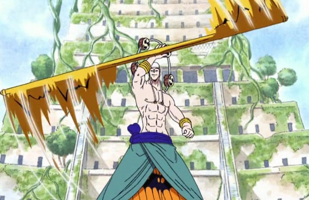 海贼王分析:艾尼路水平很菜,一个自然系强者都