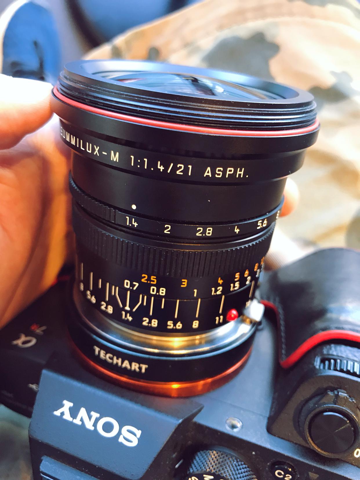 这只玩转接还是牛逼,可乐牌红圈头,超广角也能