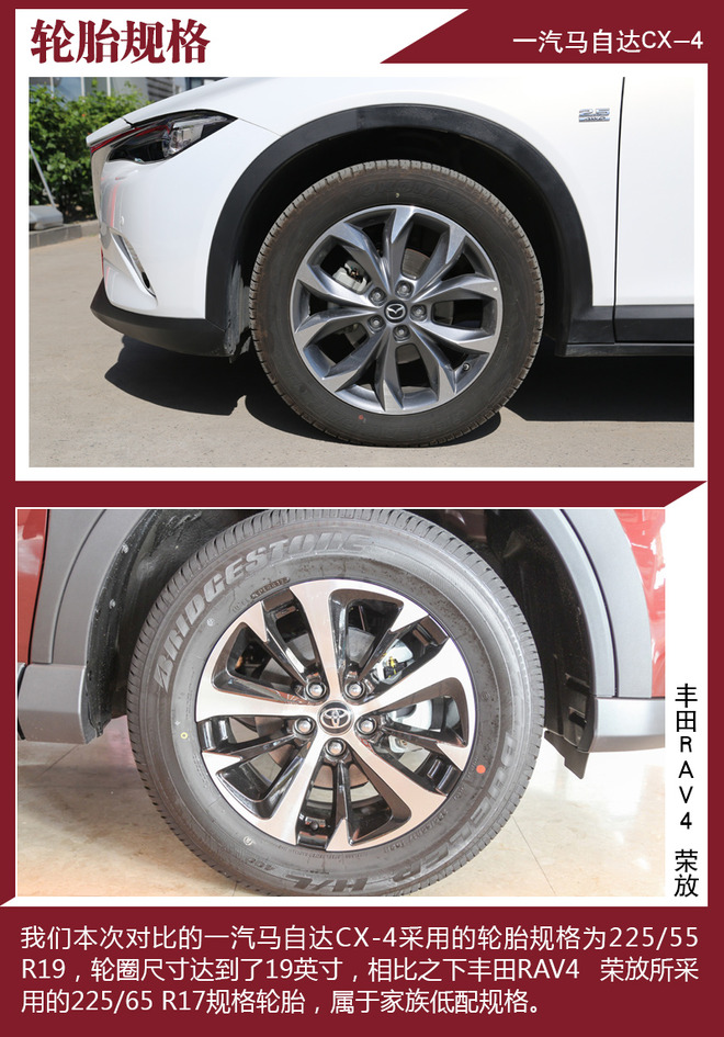 CX-4对比RAV4 荣放 谁是年轻人首选？