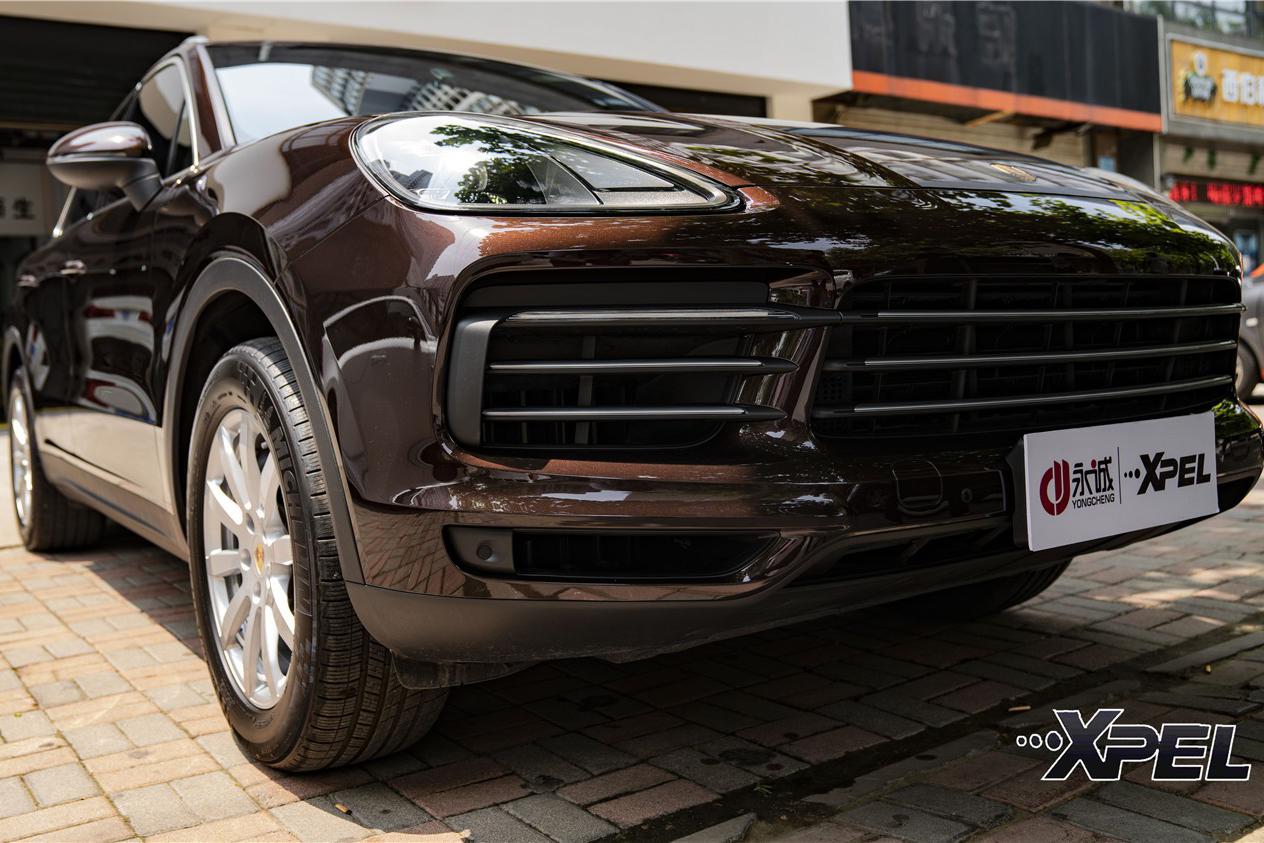 18款保时捷卡宴贴XPEL隐形车衣-石家庄永诚