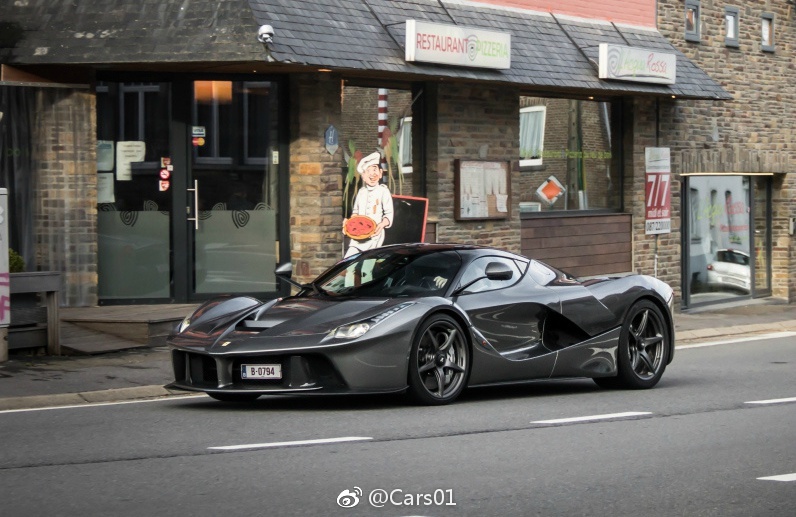 法拉利laferrari街头,法拉利laferrari赛车 街拍 法拉利laferrari_新浪看点