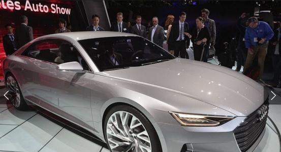 奥迪A9 Prologue 终于面世! 媲美迈巴赫奔驰S级别