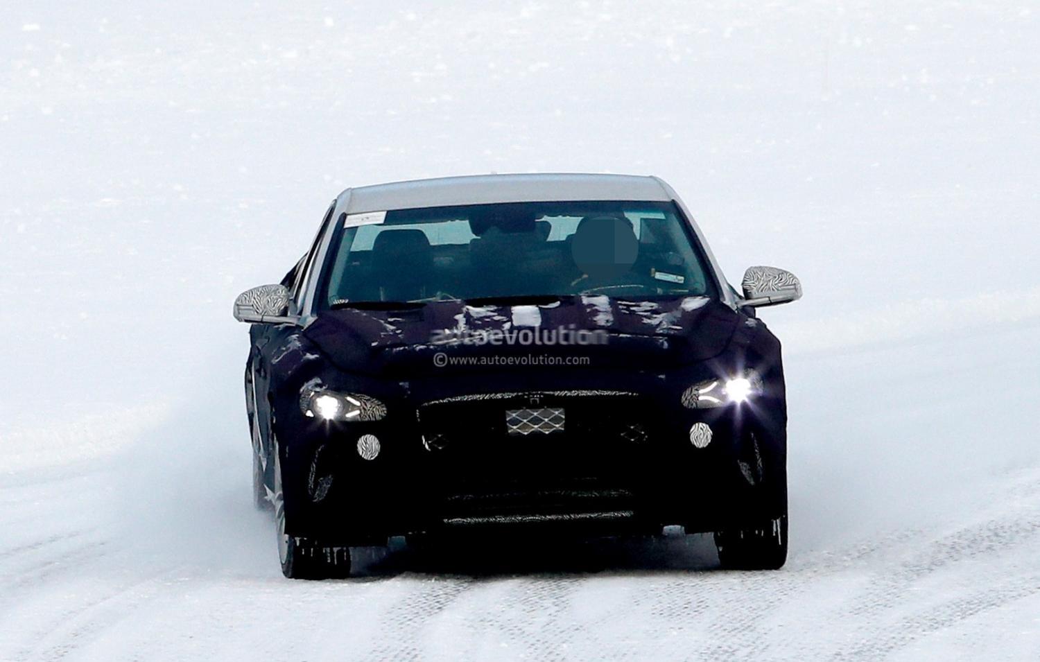 现代Genesis G70最新谍照 可媲美奥迪S4