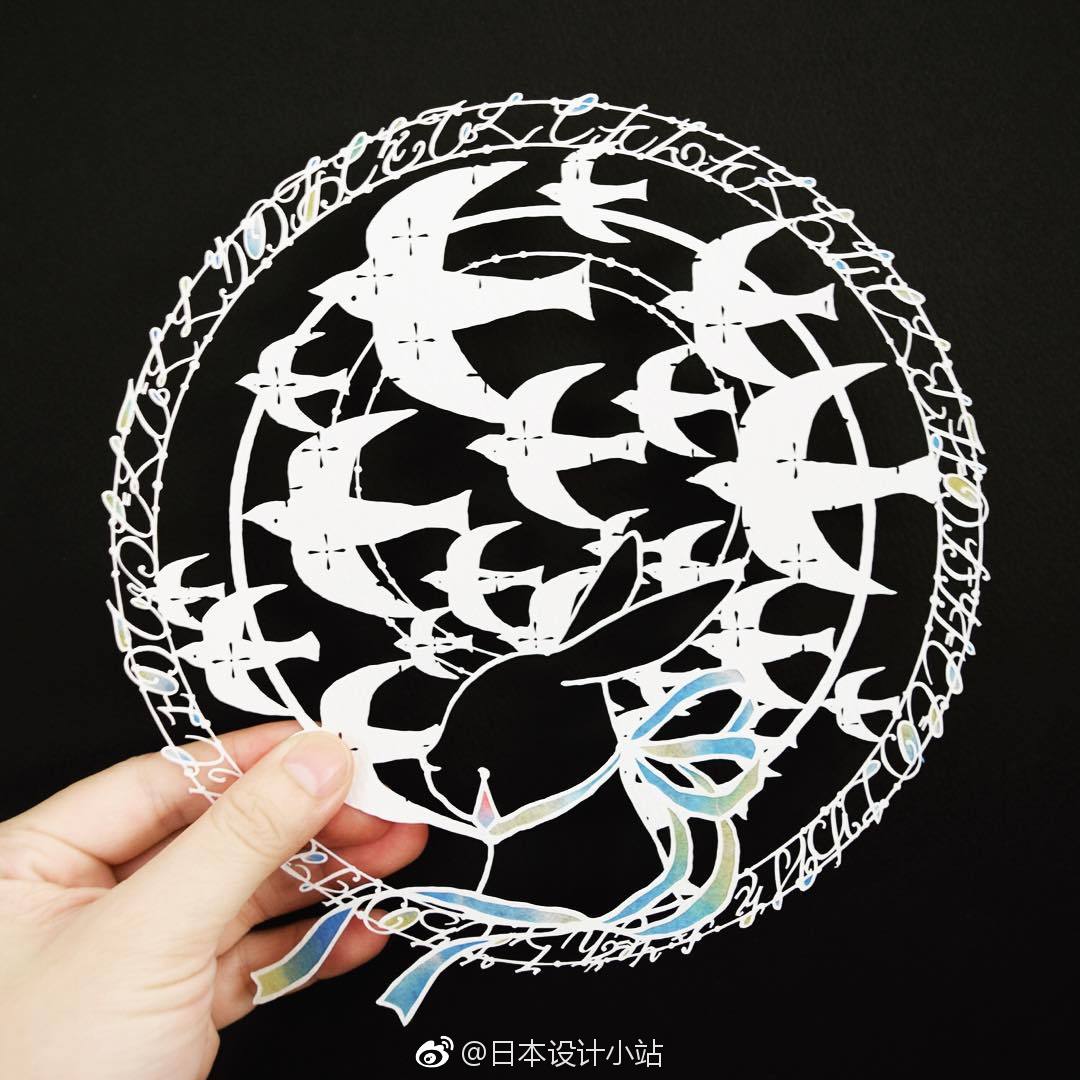 日本剪纸艺术家Masayo Fukuda|剪纸|艺术家|日本_新浪新闻