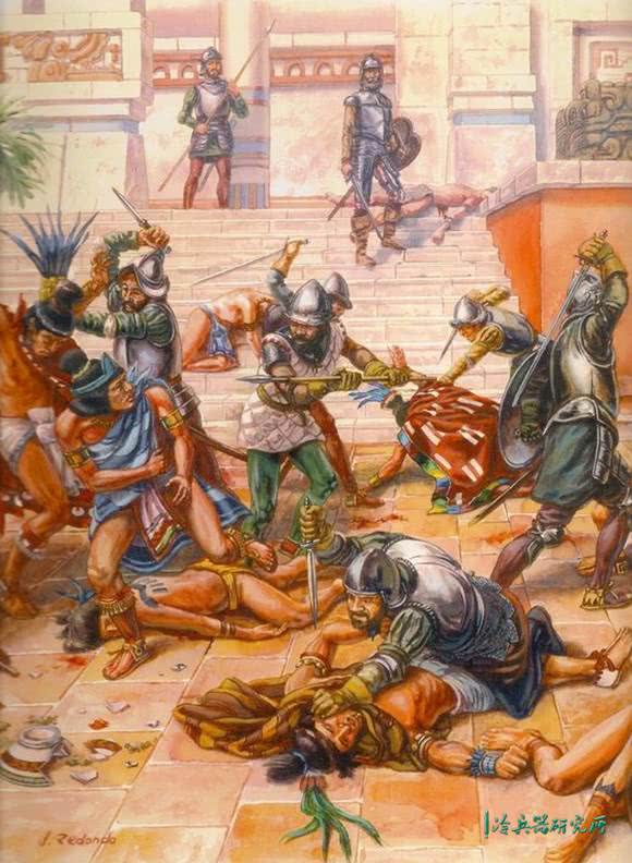 西班牙人征服美洲最惨失败!被阿兹特克人屠杀