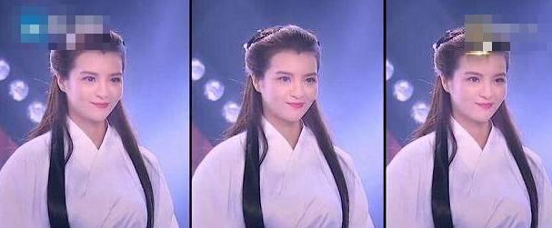 《我不是明星》节目中，李若彤看到陈妍希版的小龙女时，噗嗤大笑