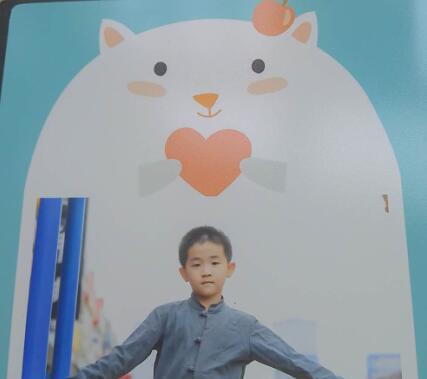 寄语:幼儿园毕业,即将上小学的儿子!