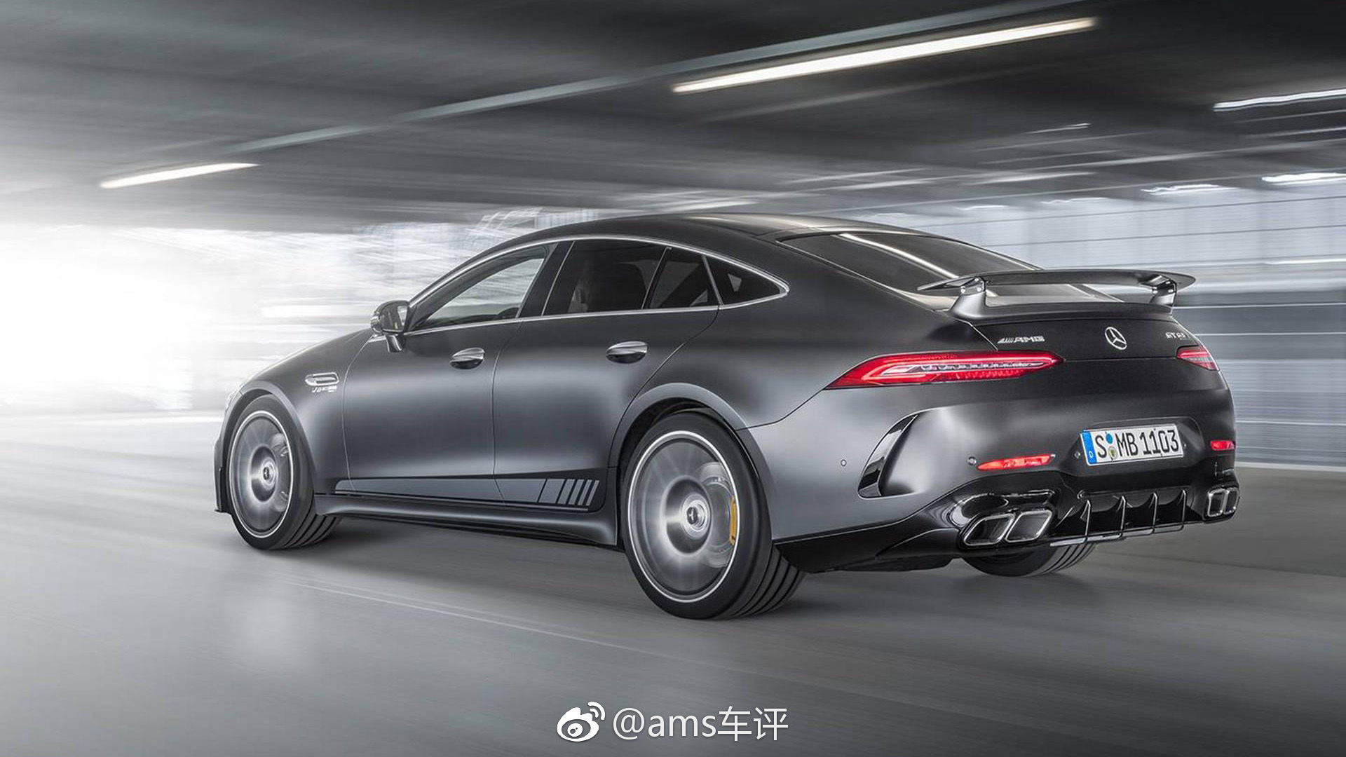 百公里加速3.1秒，AMG GT 63 S Edition 1四门版官图发布