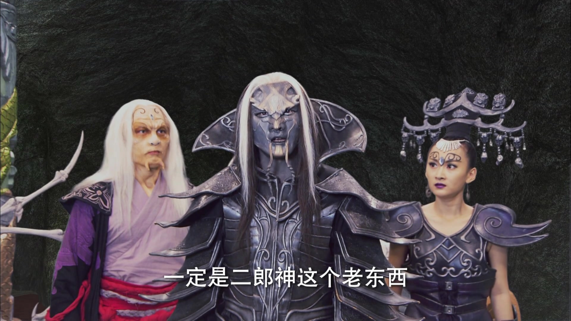上古巨怪蜃认为石敢当一个人来,说明他是从二郎神哪里逃出来的
