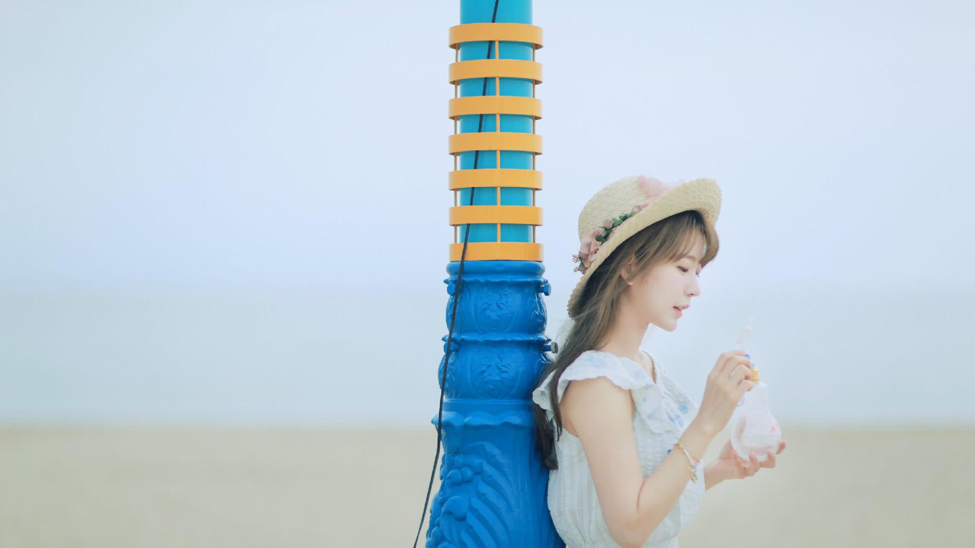 少女心·清新壁纸,你的笑容温暖了整个世界,唯美效果可以当头像