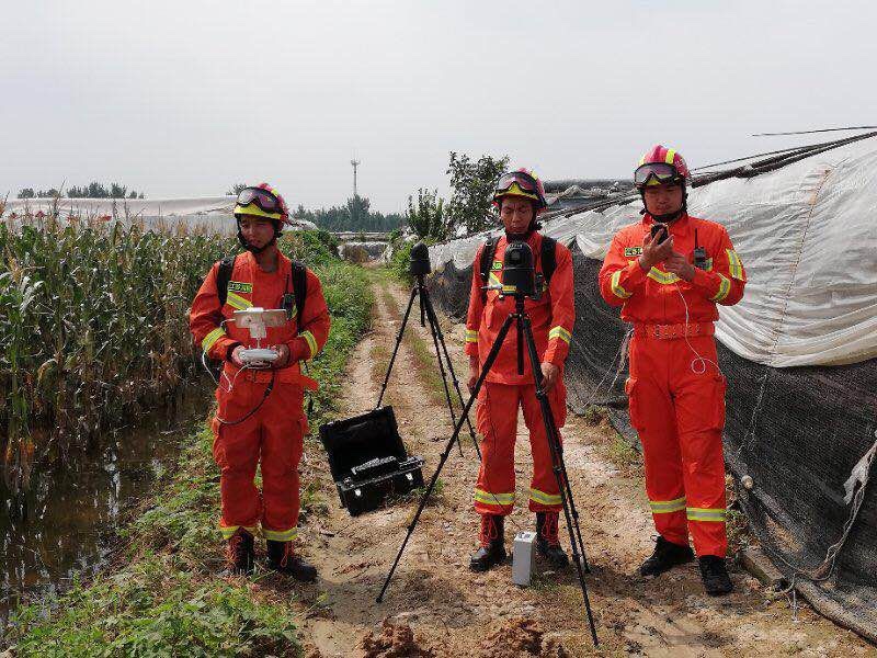 江苏消防应急通讯保障抗洪救灾