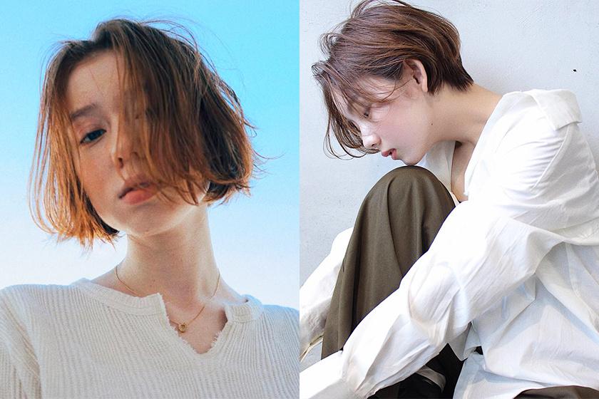 空气感微曲短发,女生今夏大爱的发型