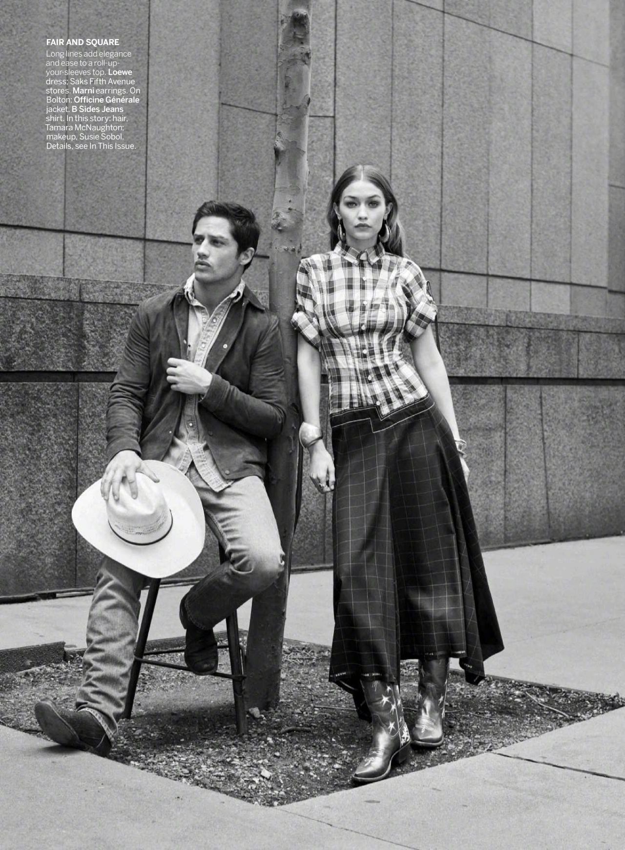 Gigi Hadid 为《Vogue 》美国版2018年十月号