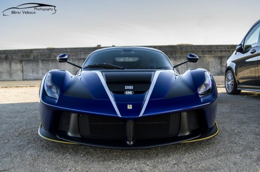 拉法限量610台,他有5台,福特GT限量250台,他也