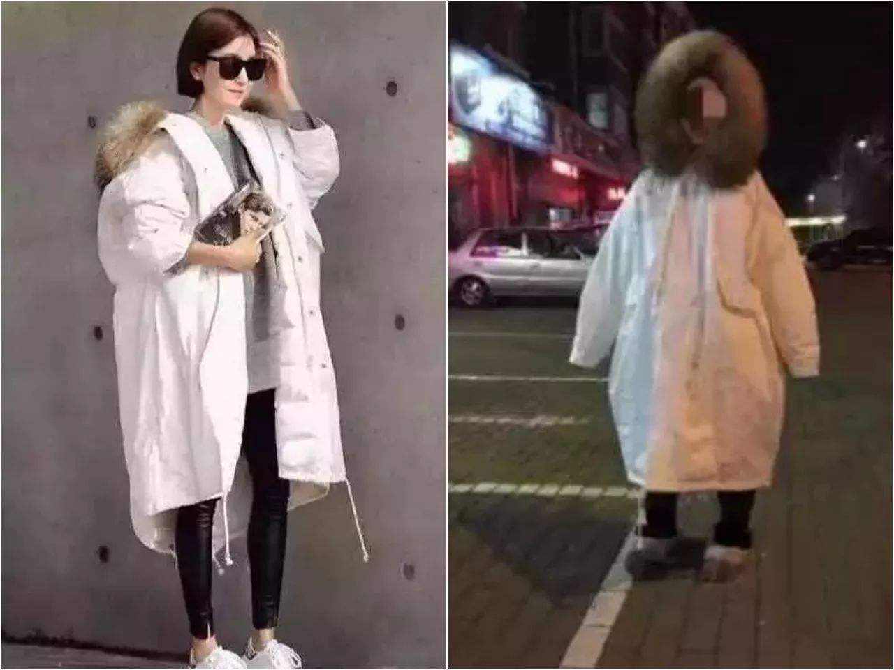 搞笑图片:买家秀和卖家秀的区别