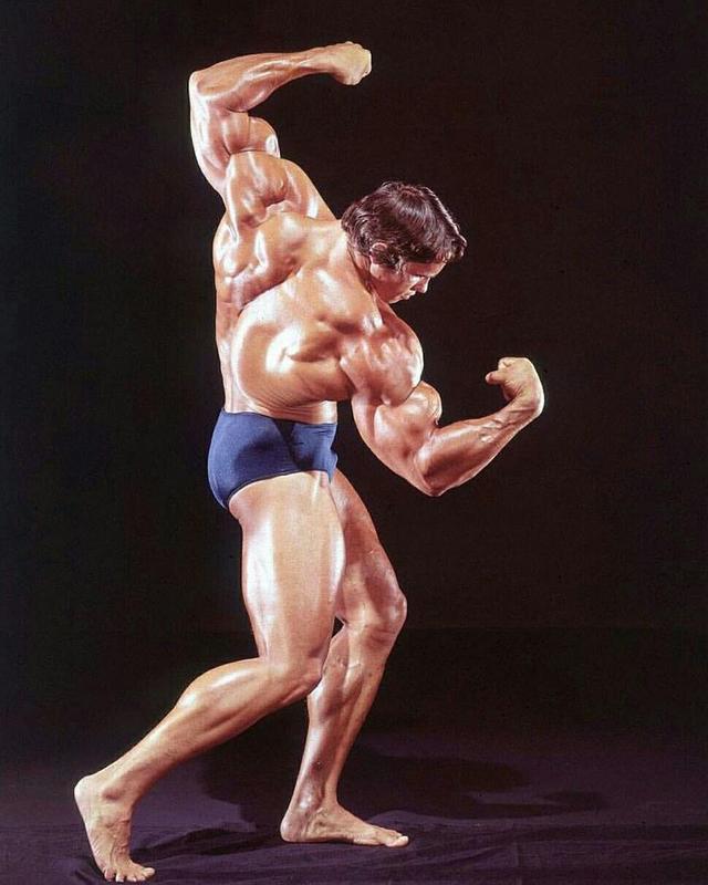 施瓦辛格犹如人形雕塑，他跳抖胸舞你可见过?