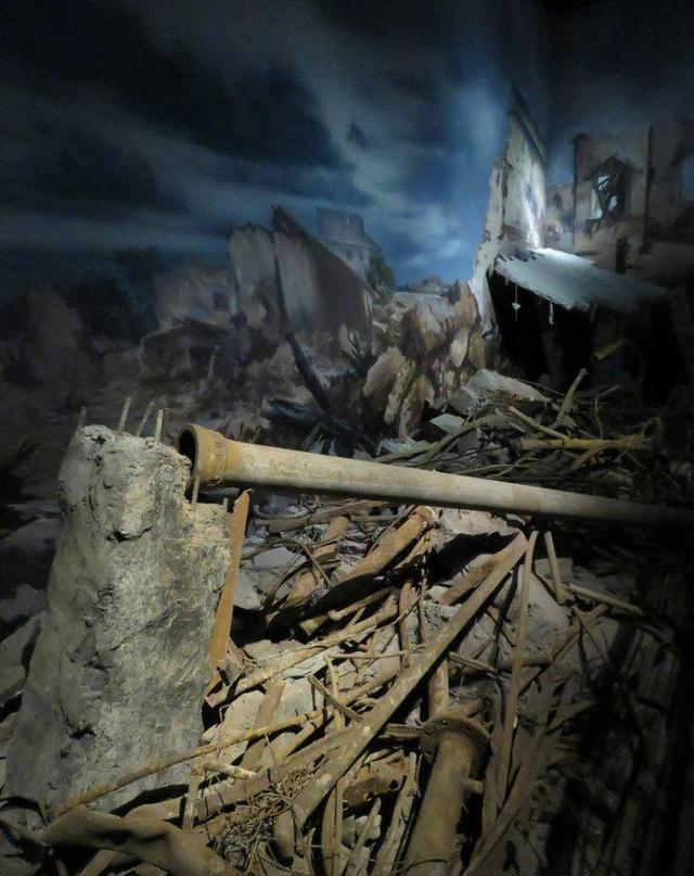 哈尔滨 侵华日军731部队溃退前炸毁的建筑遗址
