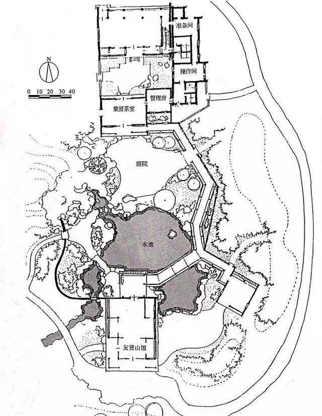 南北方经典园林平面图(值得收藏)