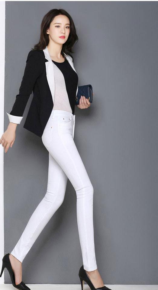 紧身裤穿搭的好, 秀出高挑迷人身材, 尽情展现你的优雅