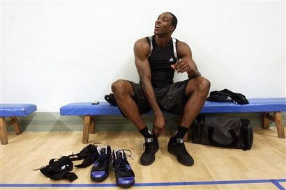 nba球星们的小腿, 原来奥尼尔也这么"苗条"过!