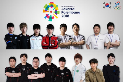 英雄联盟:韩国亚运会国家队阵容确定;实力非常