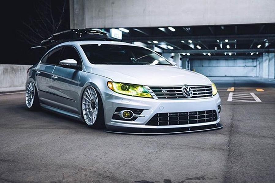 原本造型就十分优雅的大众CC，走上低趴路线后更是万人迷！