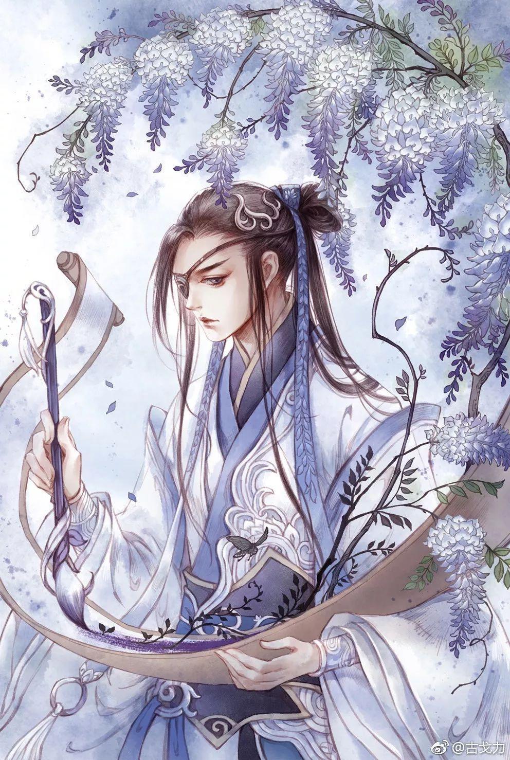 她笔下总是挡不住的美, 细腻的笔触, 展现中国古风