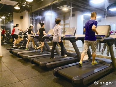 20家百姓健身房预计10月底前完工 公益低收费
