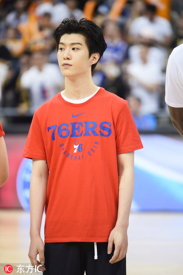 NBA中国赛球迷日:丁彦雨航、恩比德领衔 范丞