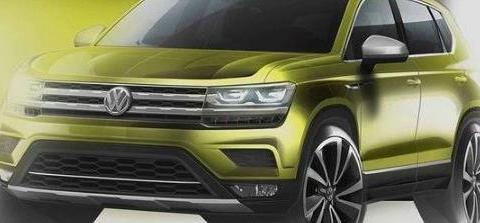 大众新紧凑型SUV预告图 8月份国内上市