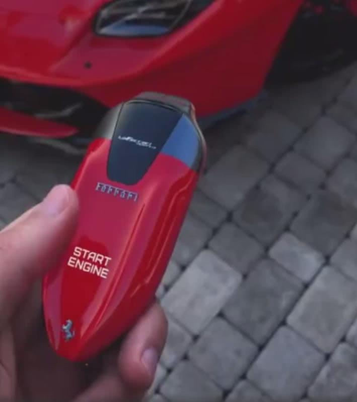 法拉利钥匙图片