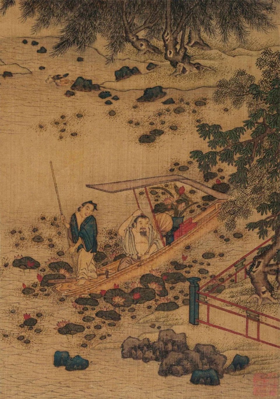 古代画家笔下的《消夏图》,告诉你古人的"避暑良方"图片