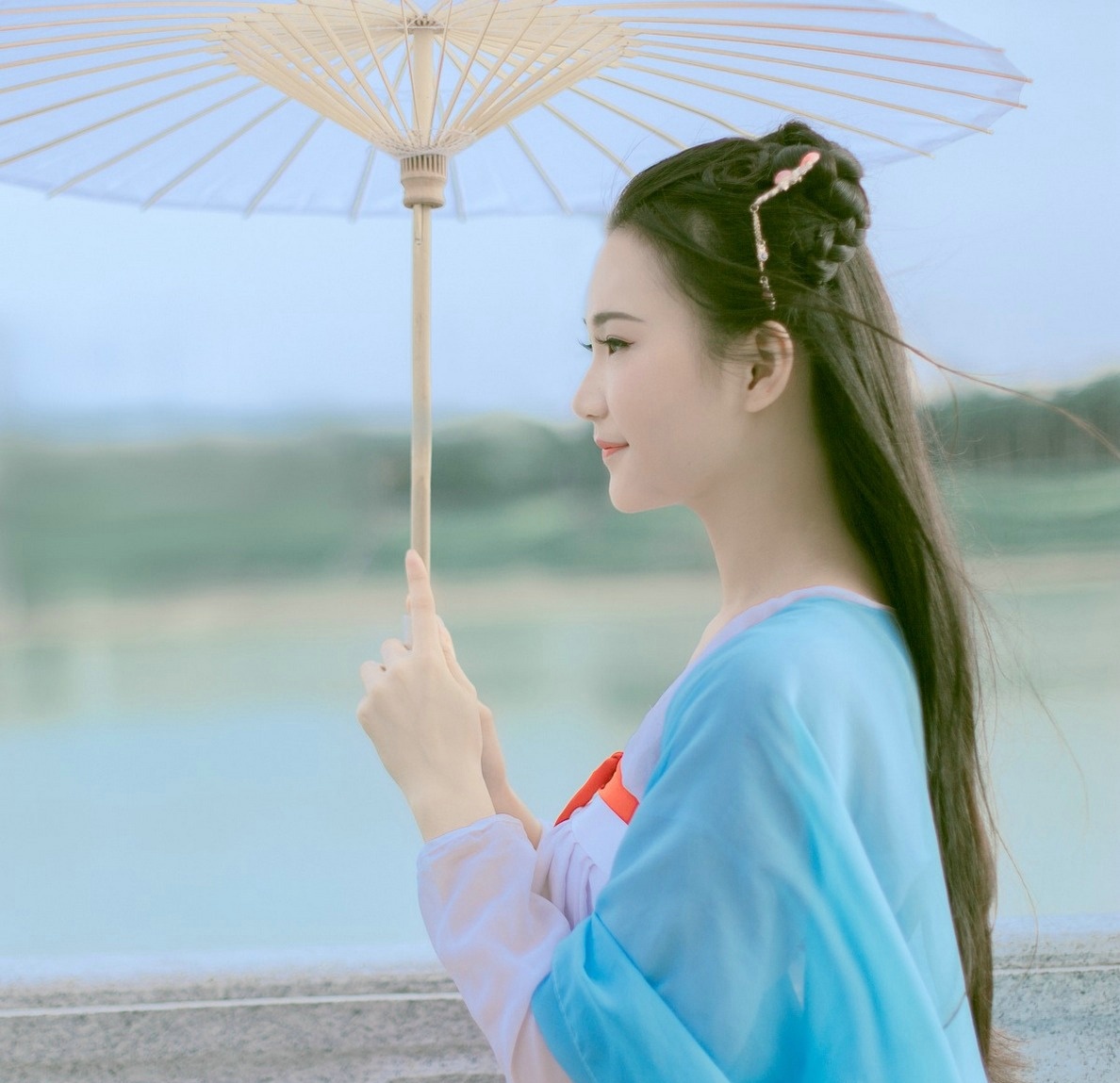 清纯古装美女皇宫唯美写真倾国倾城写真集 @微相册 @微博摄