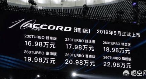 十代雅阁17万起，跟迈腾比优势如何？